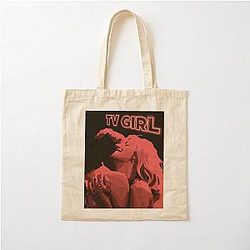 TV Girl French Exit Cotton Tote Bag