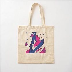 Tv Girl Vintage Cotton Tote Bag