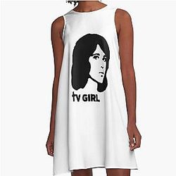 TV Girl A Line Dress