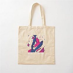 Tv Girl Vintage Cotton Tote Bag