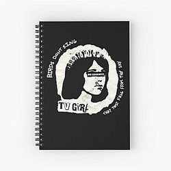 TV Girl No Goodbye Spiral Notebook