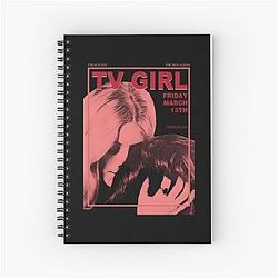 TV Girl Spiral Notebook
