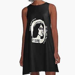 TV Girl No Goodbye A-Line Dress