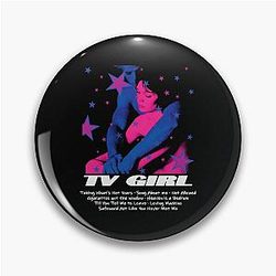 TV Girl Pin