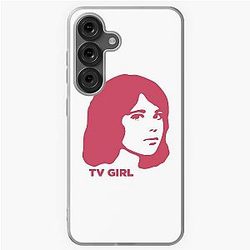 TV Girl Pink Logo Samsung Galaxy Soft Case