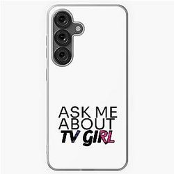Ask Me About TV girl Samsung Galaxy Soft Case