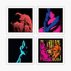 TV Girl Album Covers Stickers