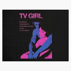 Who Cares - Tv Girl Jigsaw Puzzle