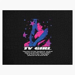 TV Girl Jigsaw Puzzle