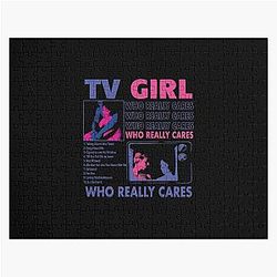 TV Girl Who Cares Album Jigsaw Puzzle
