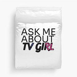 Ask Me About TV Girl Duvet