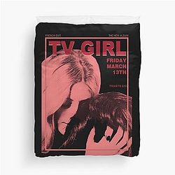 TV Girl French Duvet Cover