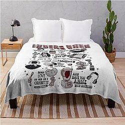 TV Girl - French Lovers Rock Throw Blanket