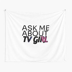Ask Me About TV Tapestry