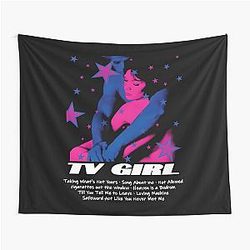 Tv Girl Tapestry