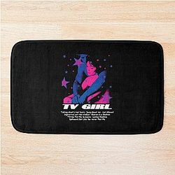 Tv Girl Bath Mat