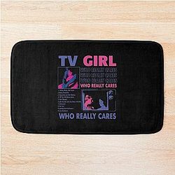 TV Girl Who Cares Album Bath Mat