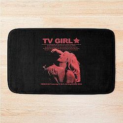French Exit Featuring TV Girl's Lovers Rock Bath Mat