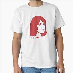 TV Girl Red Dream Girl Logo Classic T-Shirt
