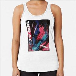 tv girl who racerback tank top