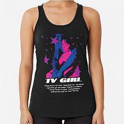 TV Girl Racerback Tank Top