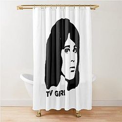 Tv Girl Galaxy Girl Logo Shower Curtain