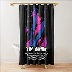 Tv Girl Shower Curtain