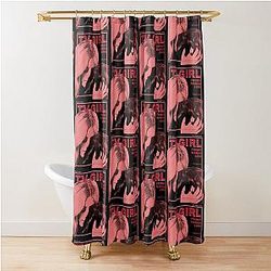 TV Girl French Exit Album Shower Curtain