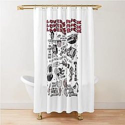 TV Girl Lovers Rock Shower Curtain