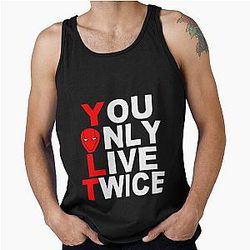 Red Hood You Live Twice Tank Top