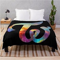 Twice Nebula Throw Blanket