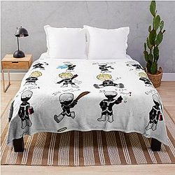 Chibi Twice Jin Bubaigawara Throw Blanket