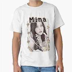 Twice Mina Kpop Girl Group Design K-music south korean Y2K Vintage Classic T-Shirt