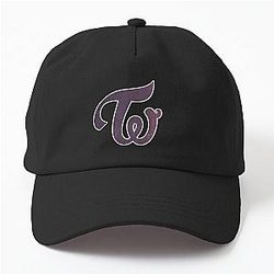 TWICE Cosmic Logo With Outline Dad Hat