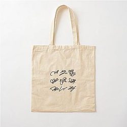 TWICE SIGNATURE COTTON TOTE BAG