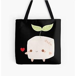 Twice Dahyun Dubu All Over Print Tote Bag