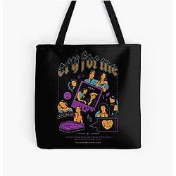 Twice Retro Cry Me All Over Print Tote Bag