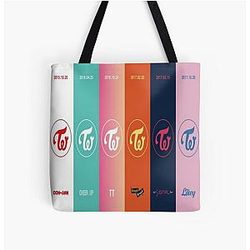 K-POP TWICE All Over Print Tote Bag