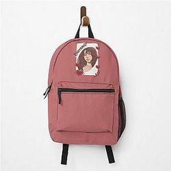 TWICE Chaeyoung Kpop Girl group Red Aesthetic Collage Design Backpack