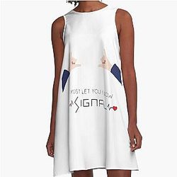 Twice Signal Cute Kpop Song Lyrics A Line Dress