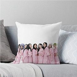 Twice Strategy Group Cute Pink Throw Pillow
