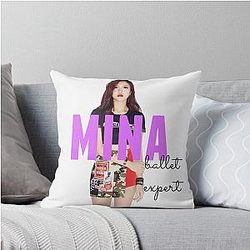 mina Twice Throw Pillow