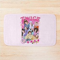 TWICE Kpop Girl Group Bath Mat