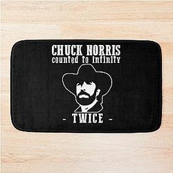 Good Teach Martial Arts Passing Training with Chuck Norris Counted Infinity Classic Fans Bath Mat