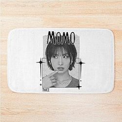 TWICE Momo K-pop Girl Group Collage Design K-music south Korean Bath Mat