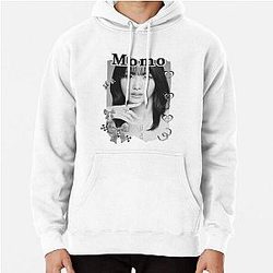 TWICE Momo K-pop Girl group K-music South Korean Girl Group Black and White Collage Digital Art Pullover Hoodie