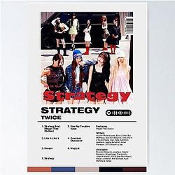 Strategy by Twice Album Poster