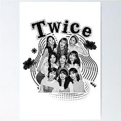 TWICE K-pop Girl Group Poster