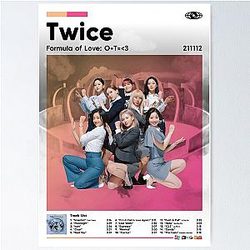 Twice - Formula of Love Poster