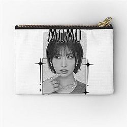 Twice Momo Kpop Girl Group Cozy Y2K Vintage Design Zipper Pouch